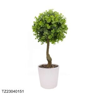 Tizen Grass Ball Potted Artificial Bonsai Plants For Sale Green Plants Potted Indoor Outdoor Decoration