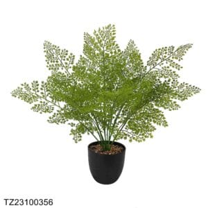 New Product Cheap Artificial Small Potted Plants Fake Plants Simulation Green Bonsai For Decoration