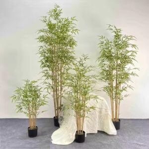 Tizen Wholesale Big Fake Palm Tree Plant Artificial Bamboo Tree Indoor Outdoor Decoration