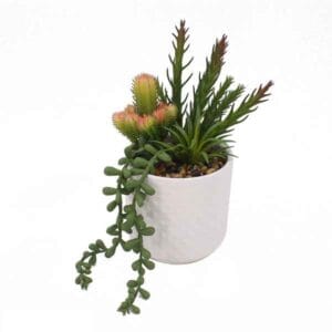 High Quality Indoor Outdoor Decoration Simulation Plant Bonsai Green Flower Artificial Plant Potted For Office Home