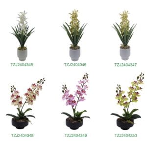 New Arrival Office Desk Decoration Fake Plants Simulation Bonsai Artificial Flowers Potted For Home