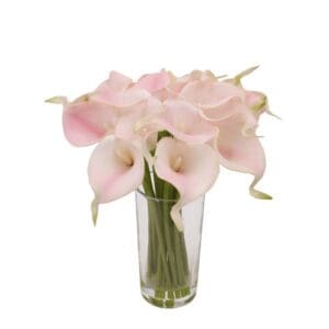 Tizen Hanging Indoor Home Orchids Real Touch Baby Breath Artificial Plant Fake Flower Potted For Mothers Day Gifts