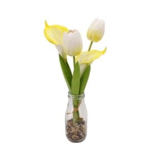 Tizen New Arrival Medium Indoor Office Home Decoration Bonsai Real Touch Artificial Flowers Plants Potted