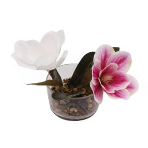 High Durability Medium Plastic Decorative Plants Artificial Bonsai Fake Flowers Potted For Indoor Decoration