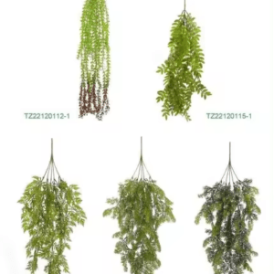Tizen Factory Price Hanging Wall Decorative Artificial Simulation Plant Wholesale Decorative Flowers & Plants